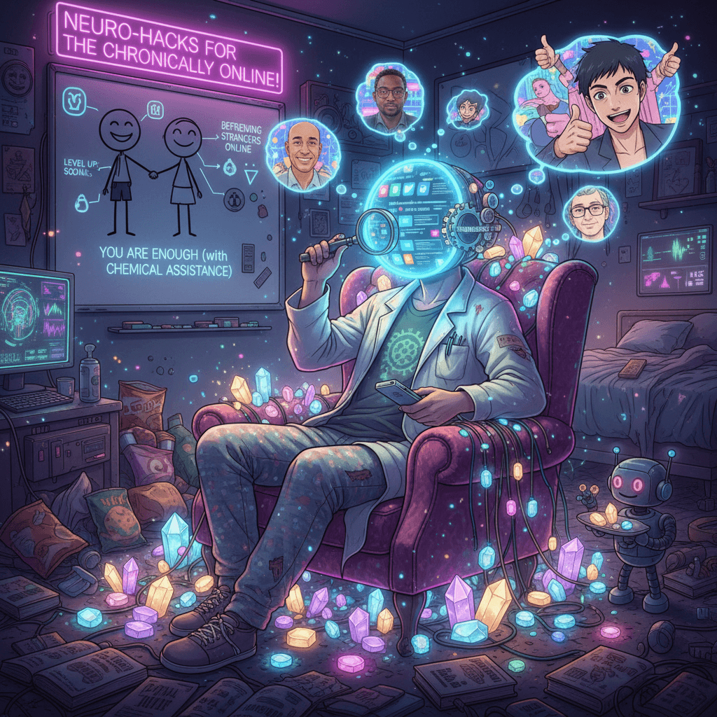 MDMA as a personality repair kit for the emotionally stunted