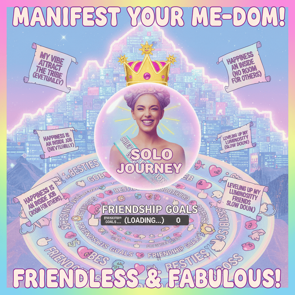 I'm very enlightened: zero friends edition