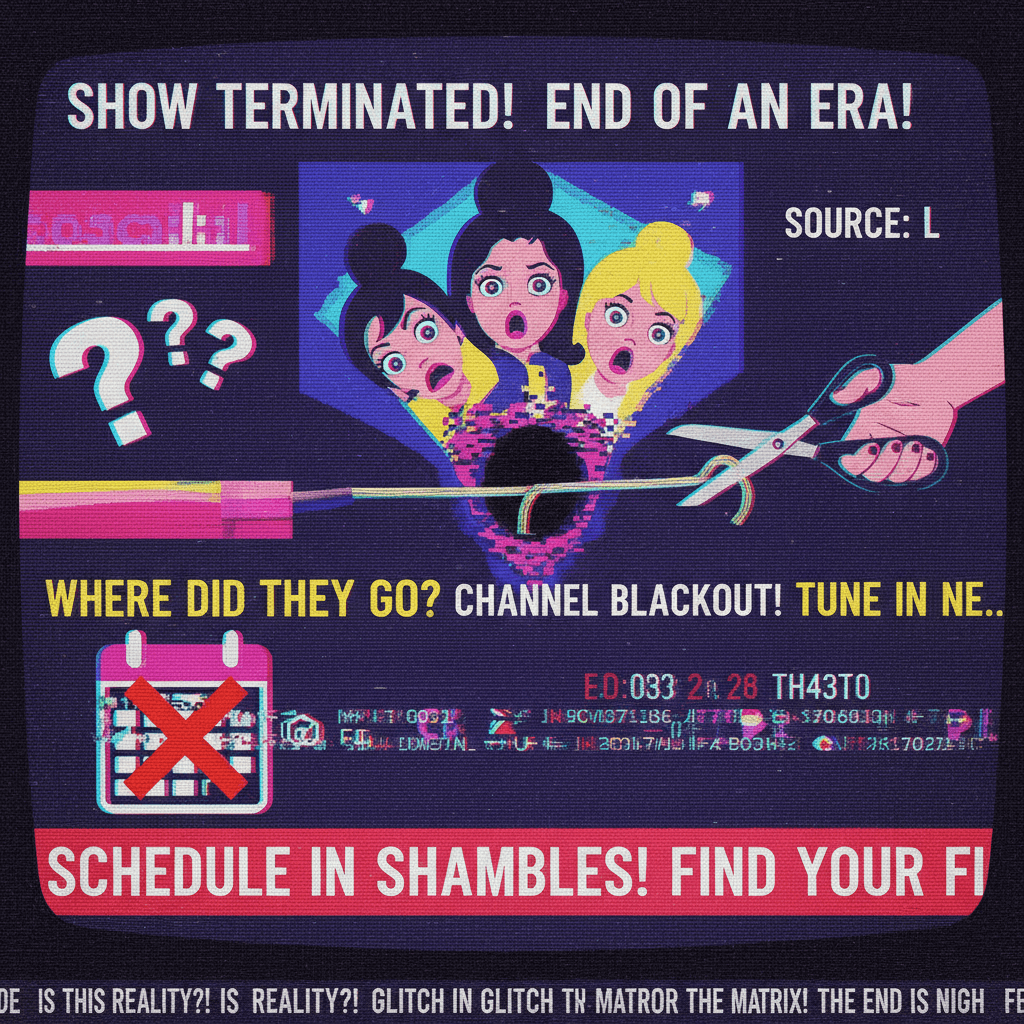 Loose Women axed (but actually just moved, source cut off mid-hype)