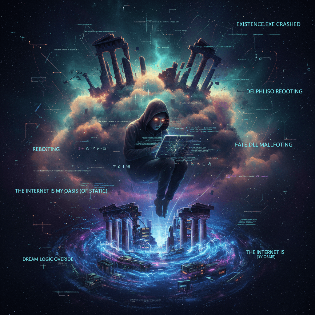 reality.exe has stopped responding, greek dreams now running on corrupted firmware