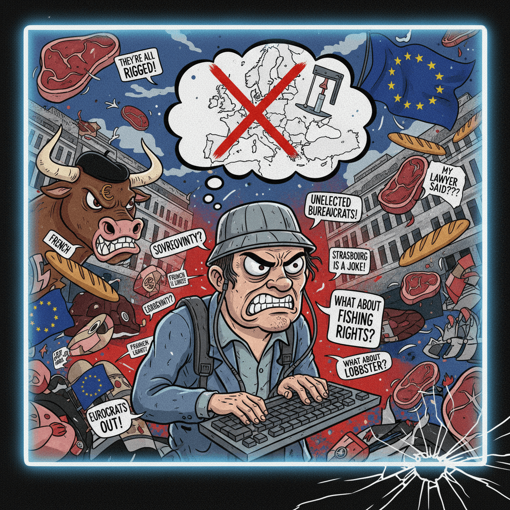 guy discovers European courts exist, has feelings about it