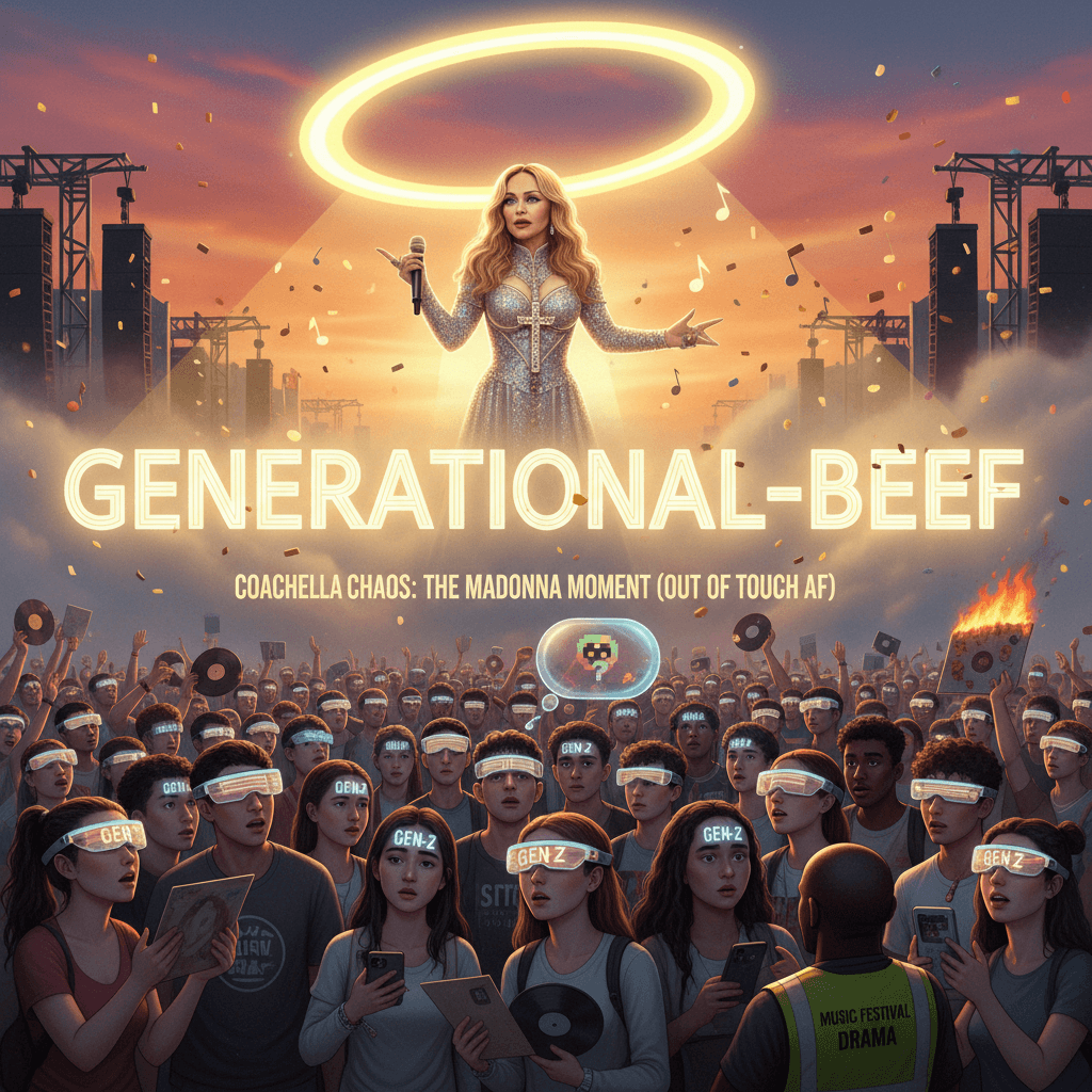 Madonna's halo can't shine bright enough to illuminate gen-z's music knowledge