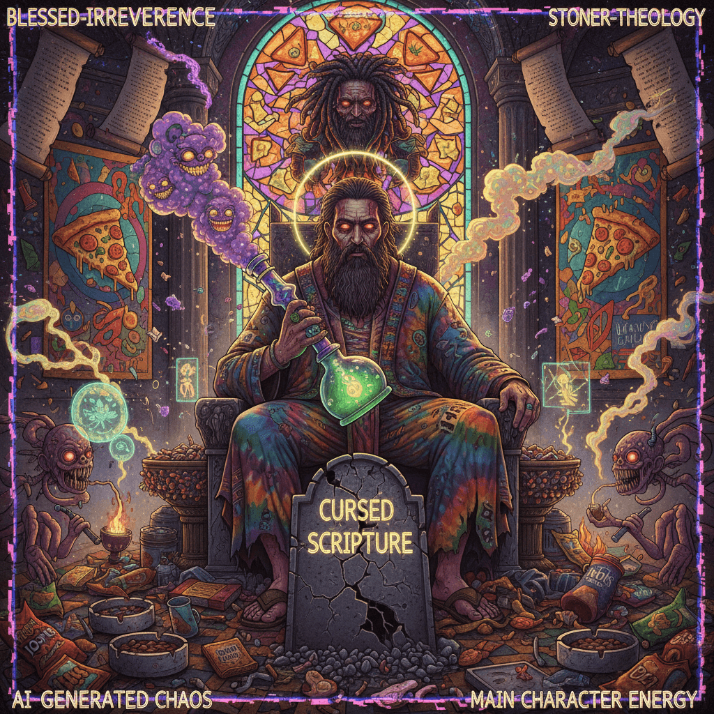 Holy smoke: when scripture meets stoner culture in the worst way possible