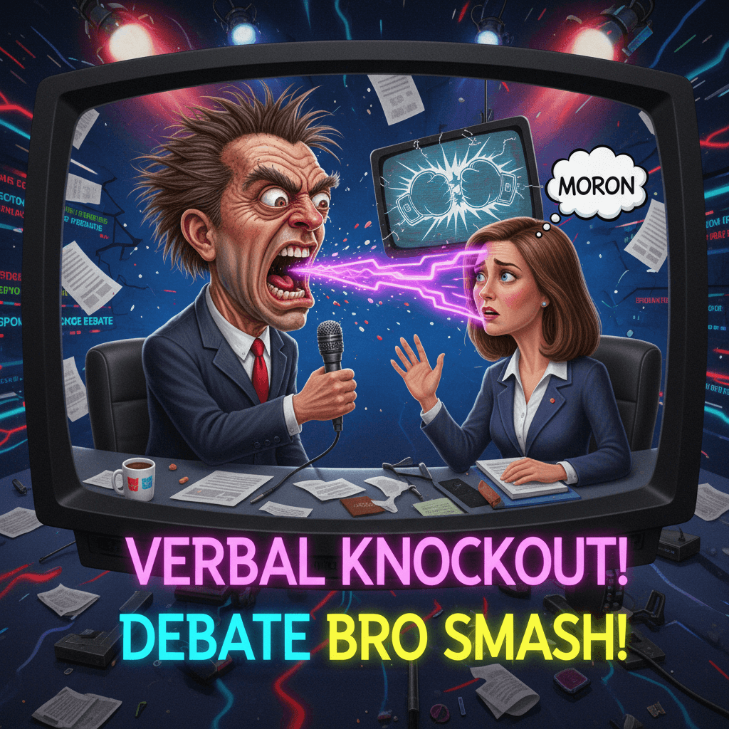 Rubio tells CBS anchor she's a moron on live television, absolutely unhinged