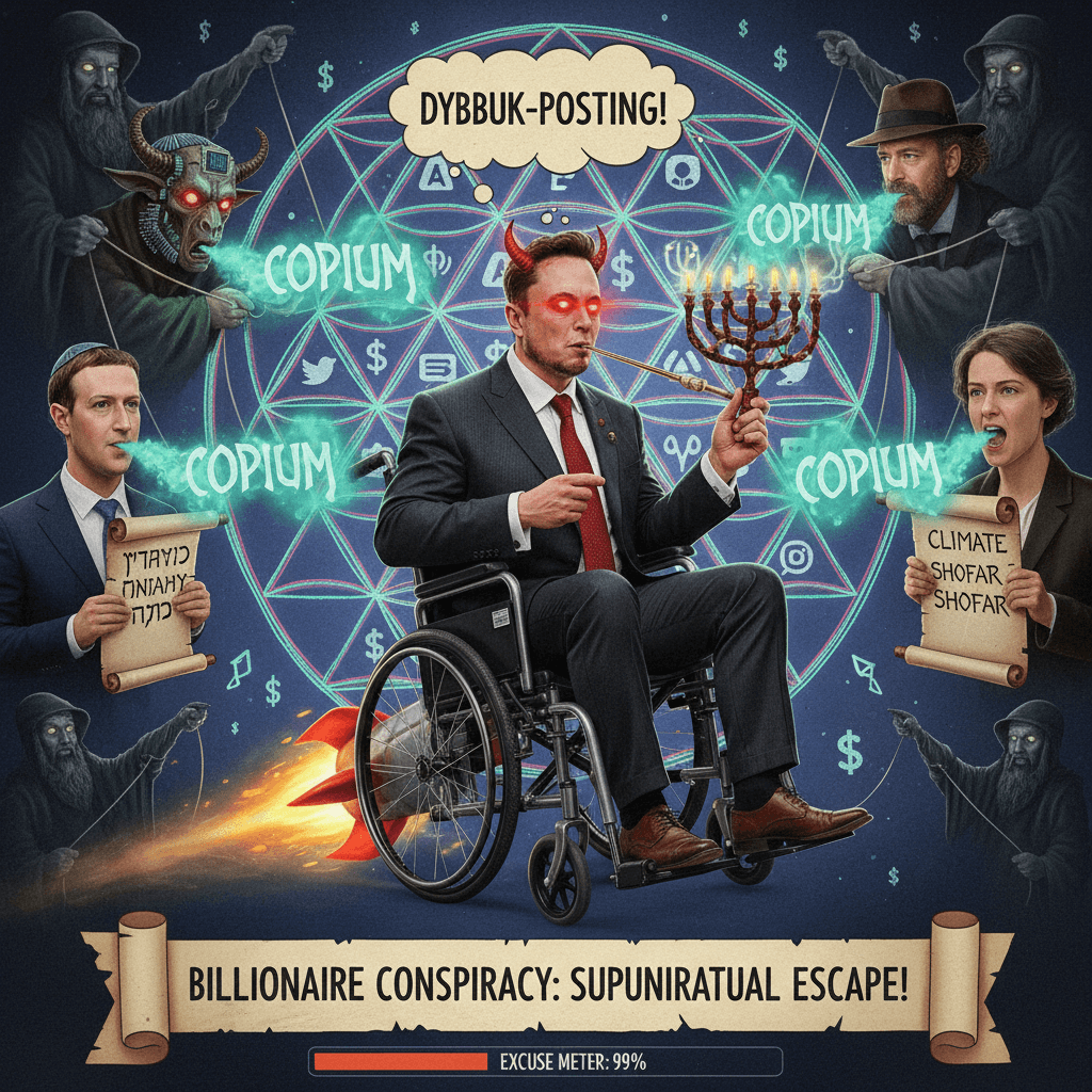 billionaire demon-possessed excuse speedrun, now with supernatural copium