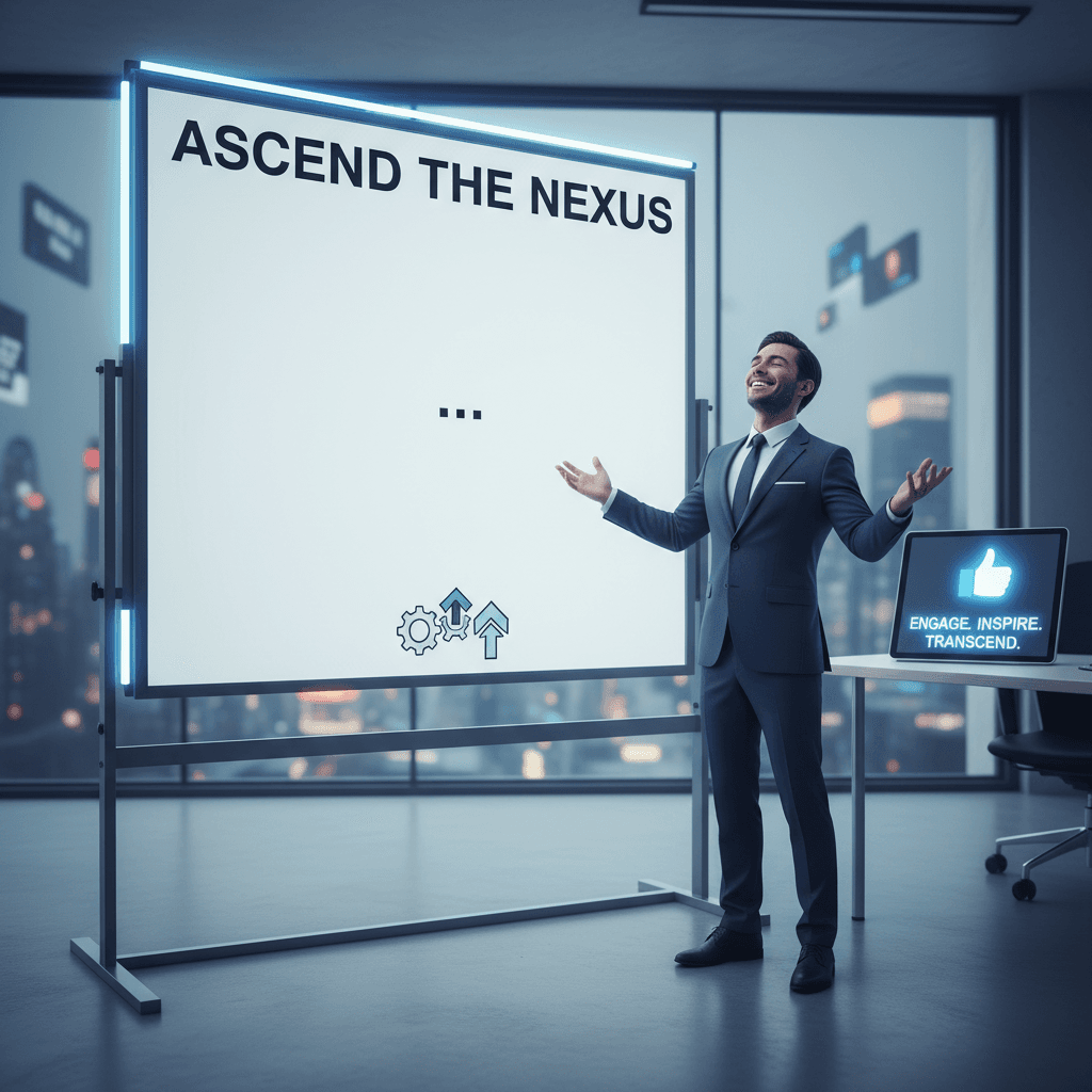 LinkedIn motivational post that forgot to say anything