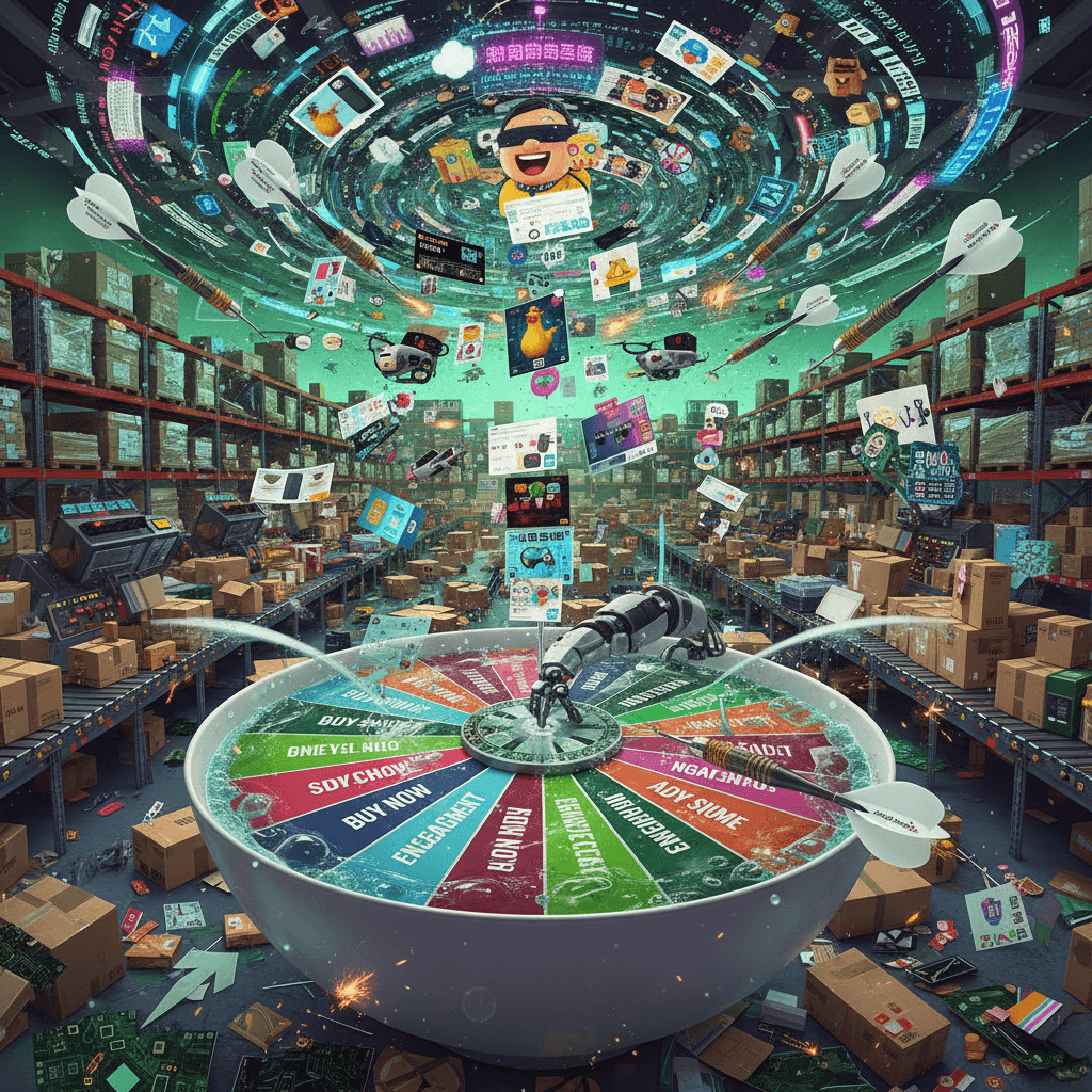 Alibaba's algorithm just threw darts at a warehouse and called it marketing