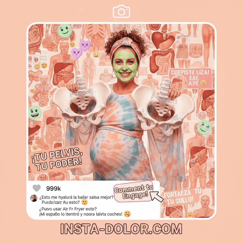 Pelvic floor workshop but make it Instagram engagement bait