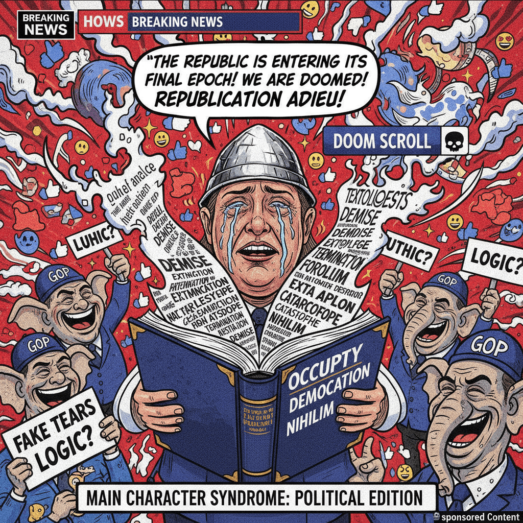 Occupy Democrats discovers thesaurus, cries about republic ending