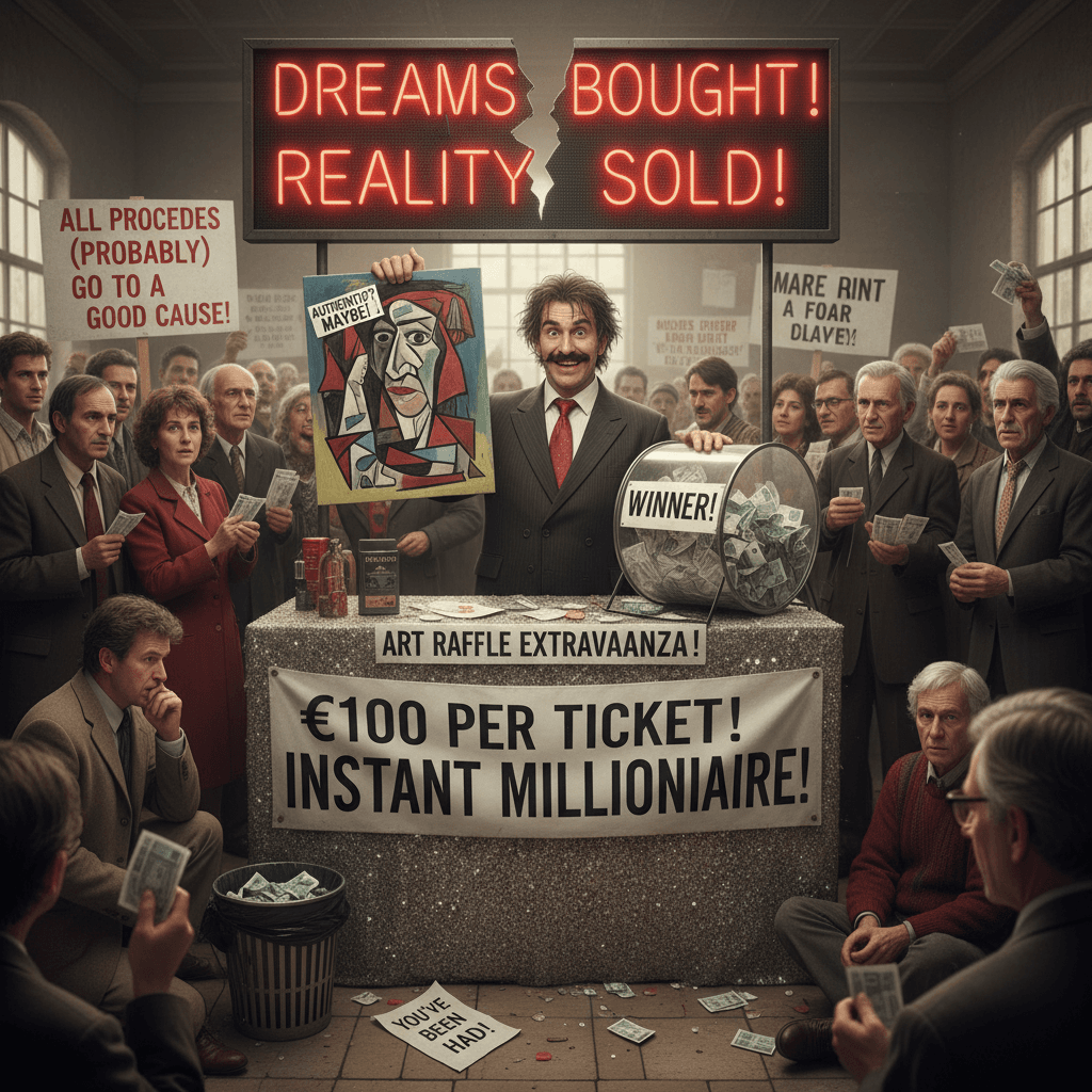 Win a €1M Picasso for €100! (Spoiler: you won't)