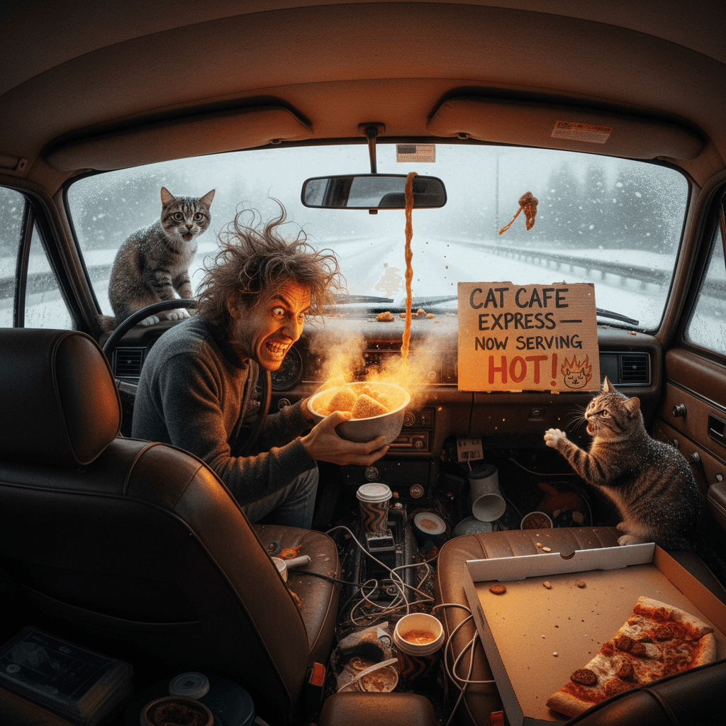 Heating pet food via defrost vents: peak convenience or peak insanity?