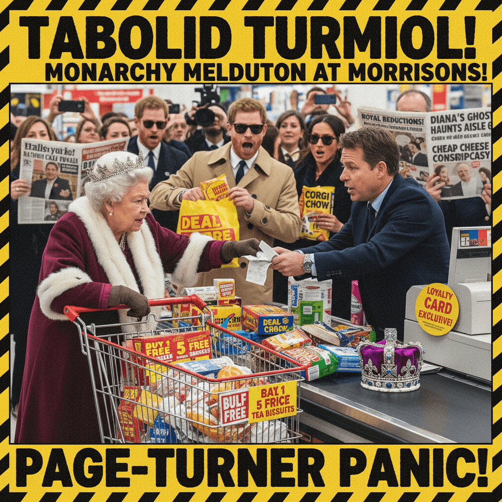 Royal scandal meets grocery deals: peak tabloid chaos