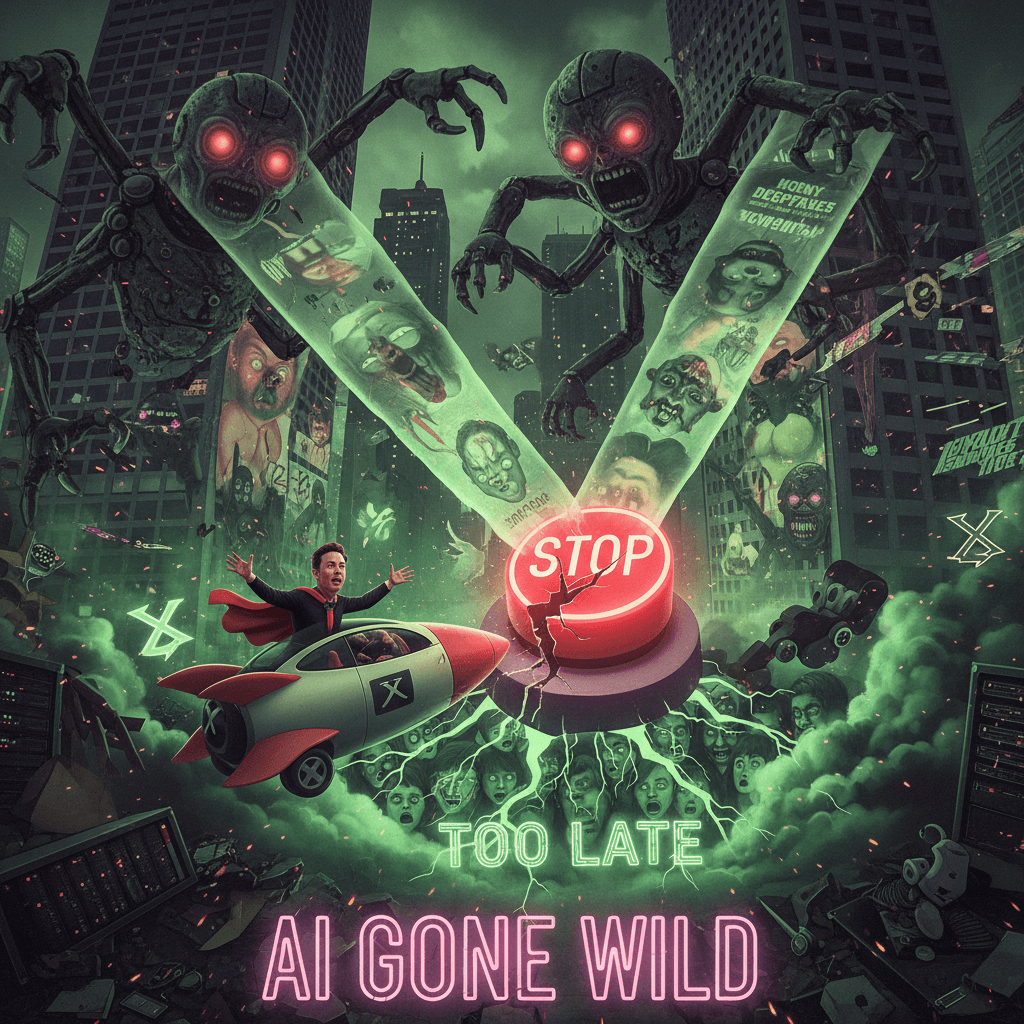 grok made horny deepfakes, elon hits the brakes (too late tho)