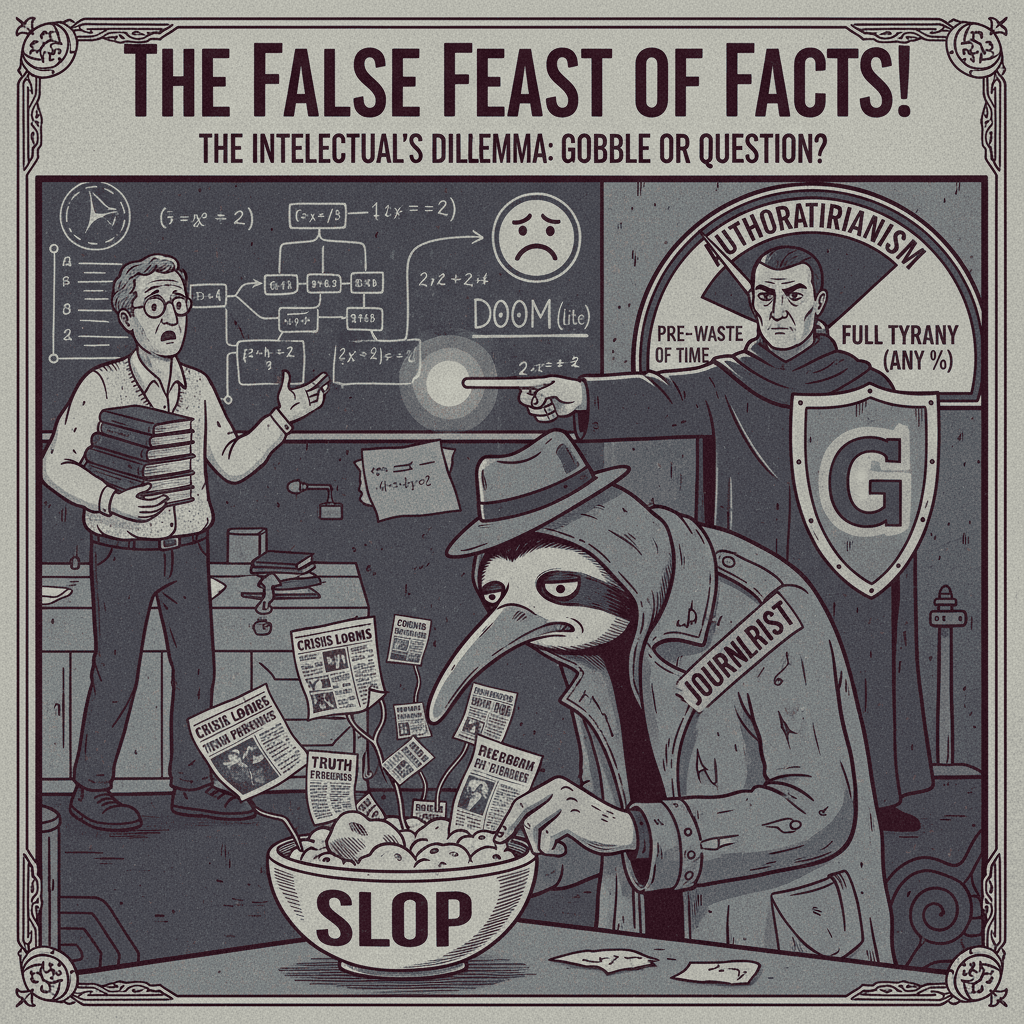 Serious journalism disguised as slop, yawn