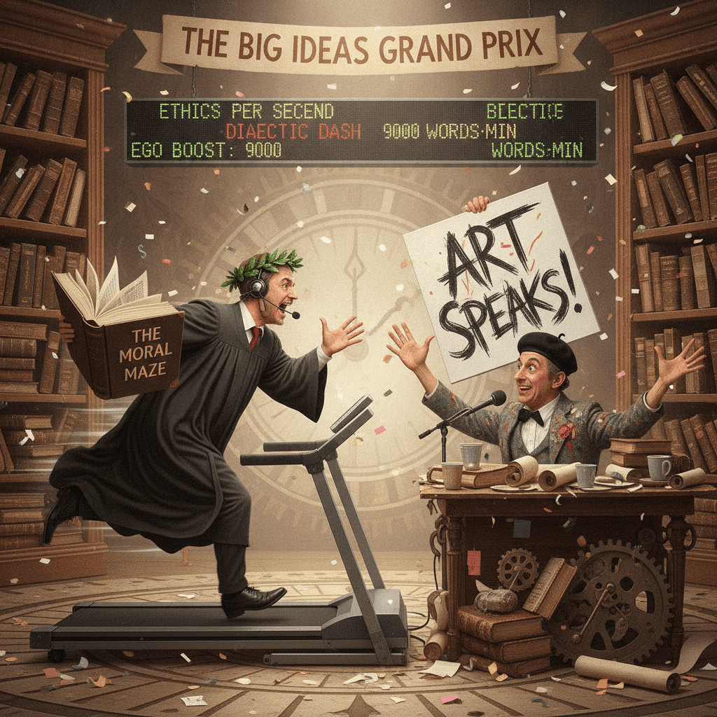 Philosopher speedruns morality discourse in friendly book interview