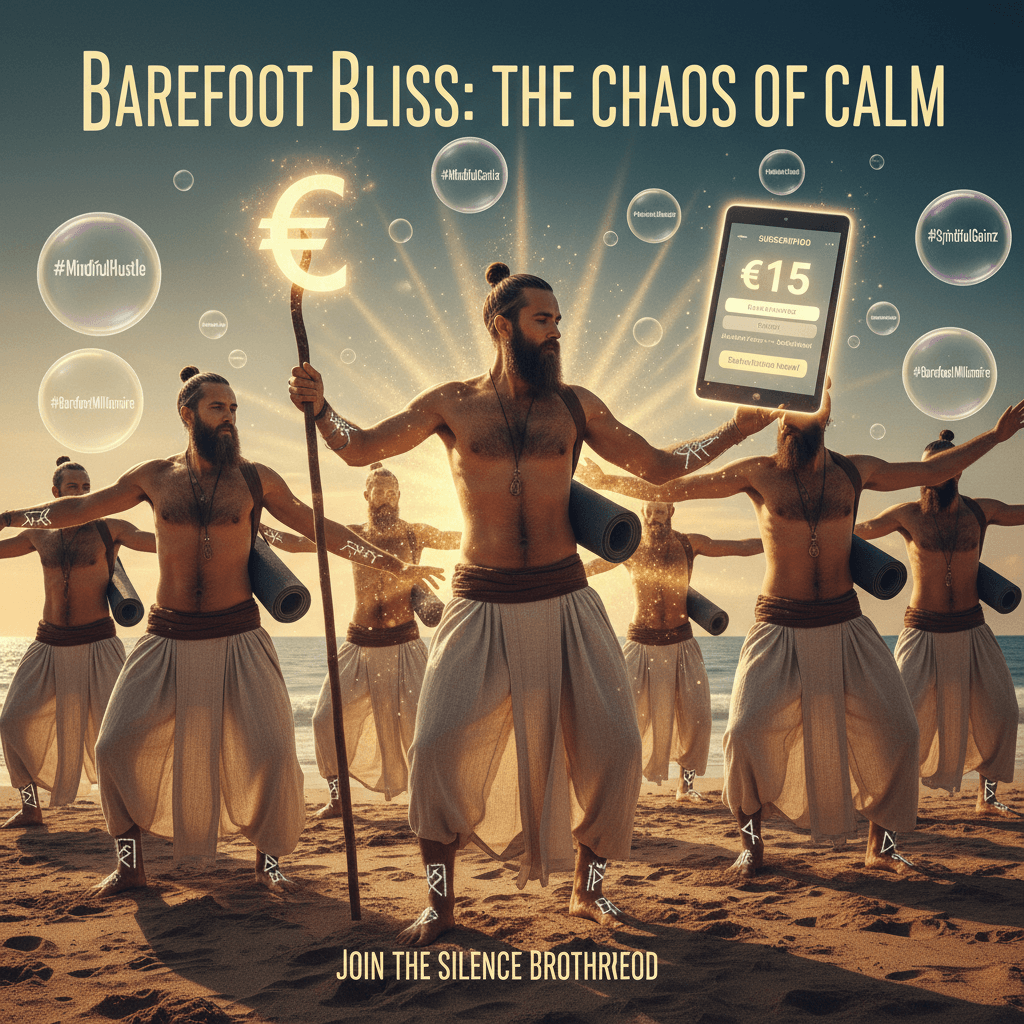 barefoot chaos cultists want your €15 and silence