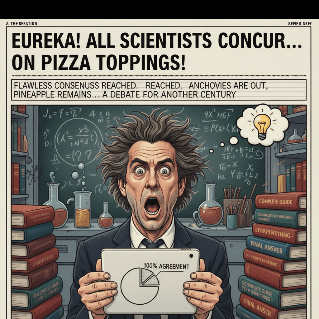 shocked man discovers experts unanimously agree on something