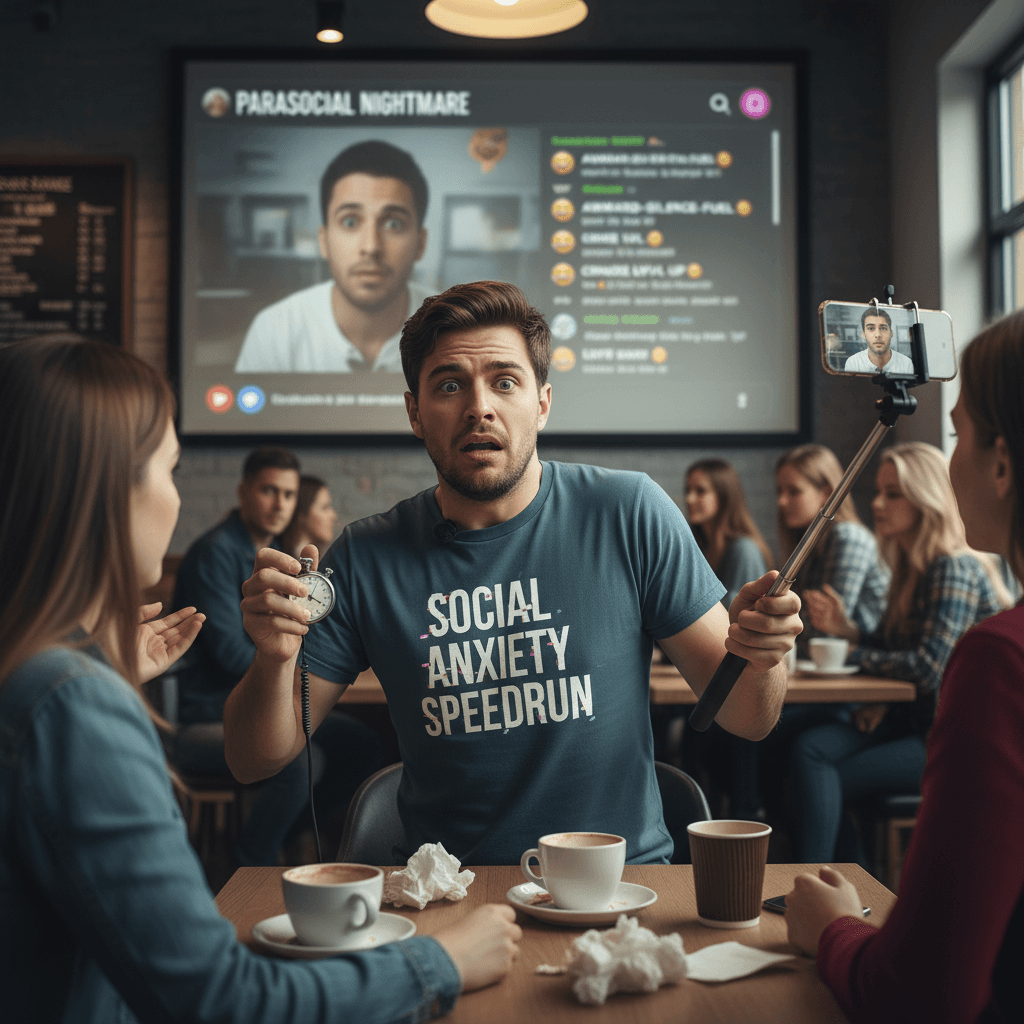 professor witnesses student's celebrity crush exposed in real-time