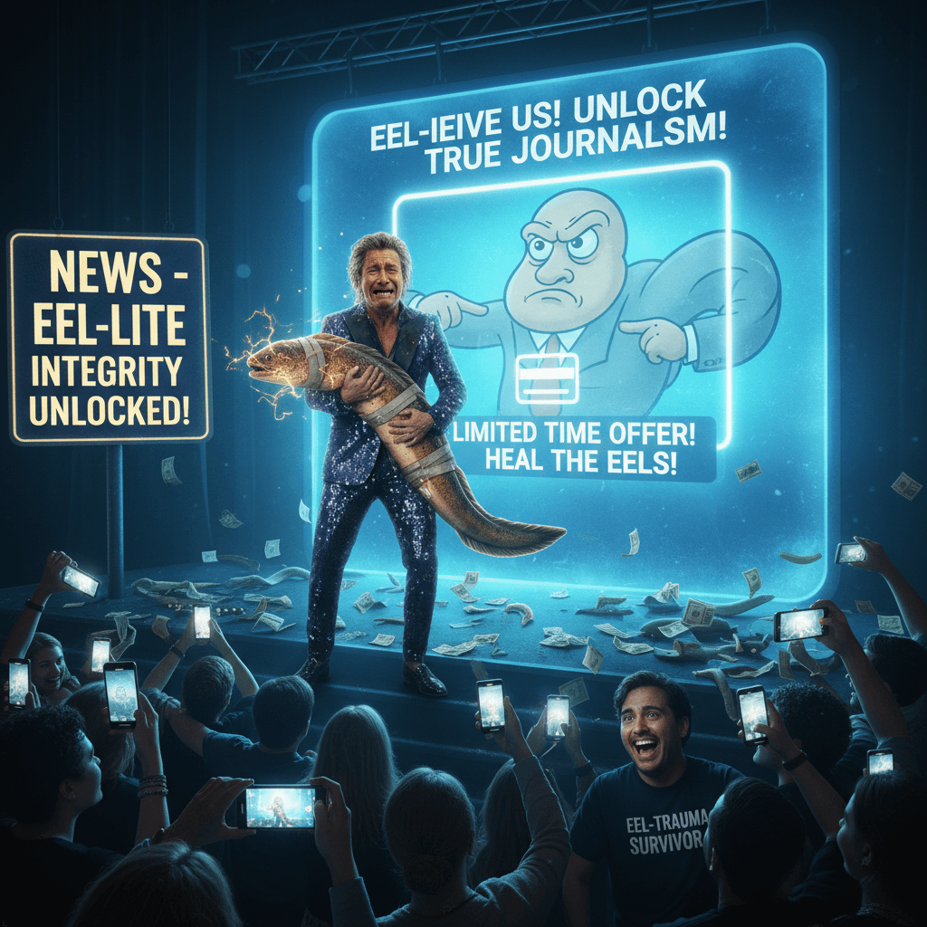 News org weaponizes eel comparison to sell integrity subscriptions