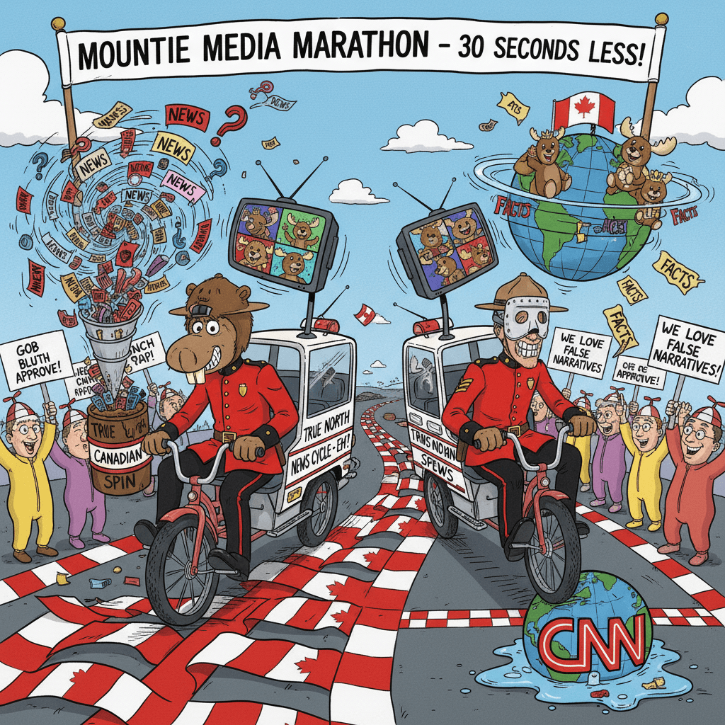Mounties do what CNN won't: Canadian media spin speedrun