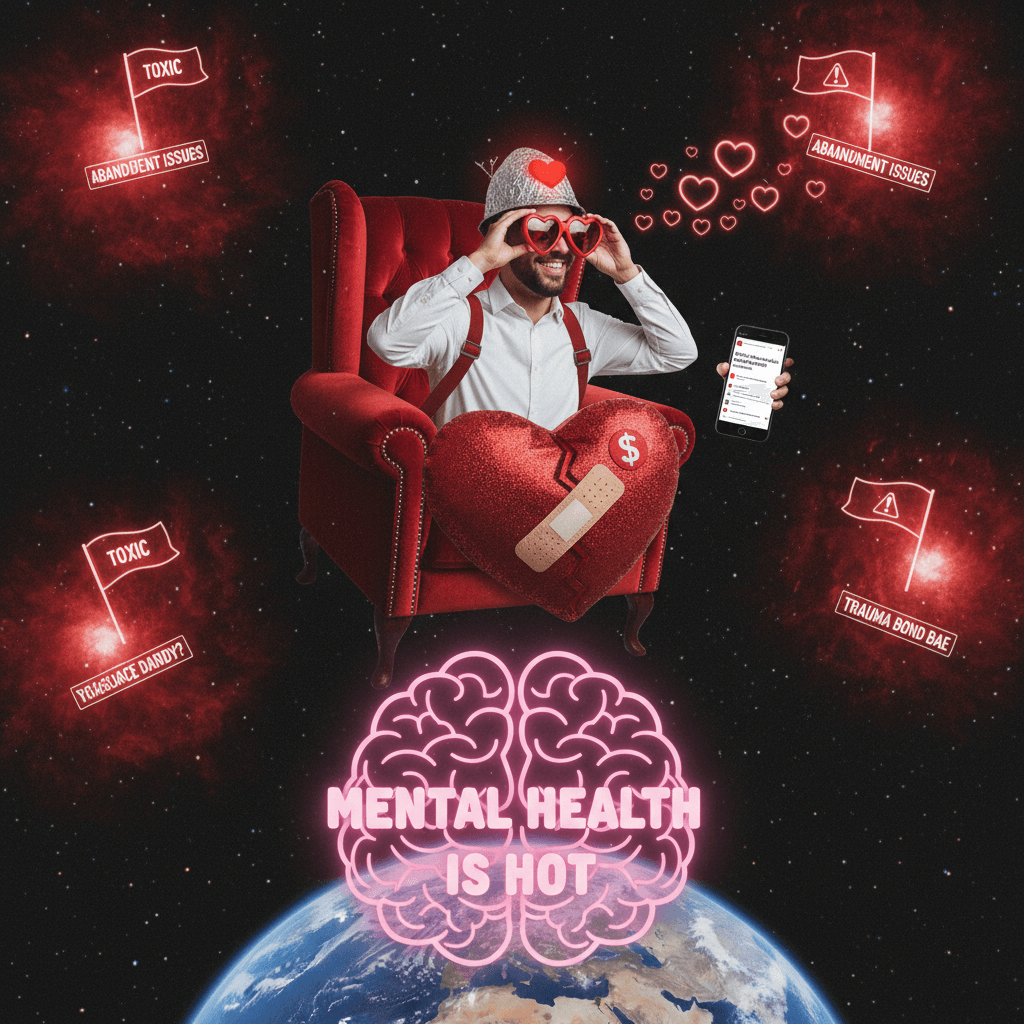 Diagnosing red flags from space while being attracted to them