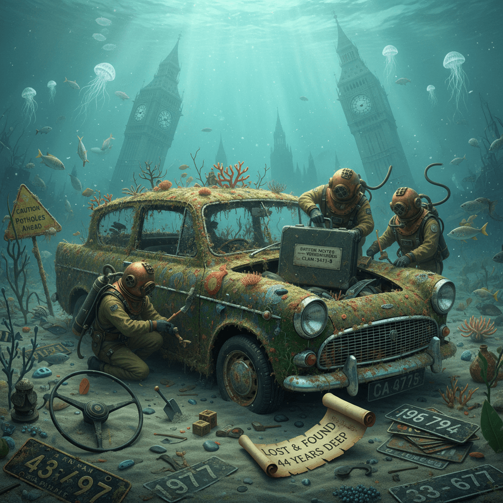 Finally filing that insurance claim after 44 years underwater