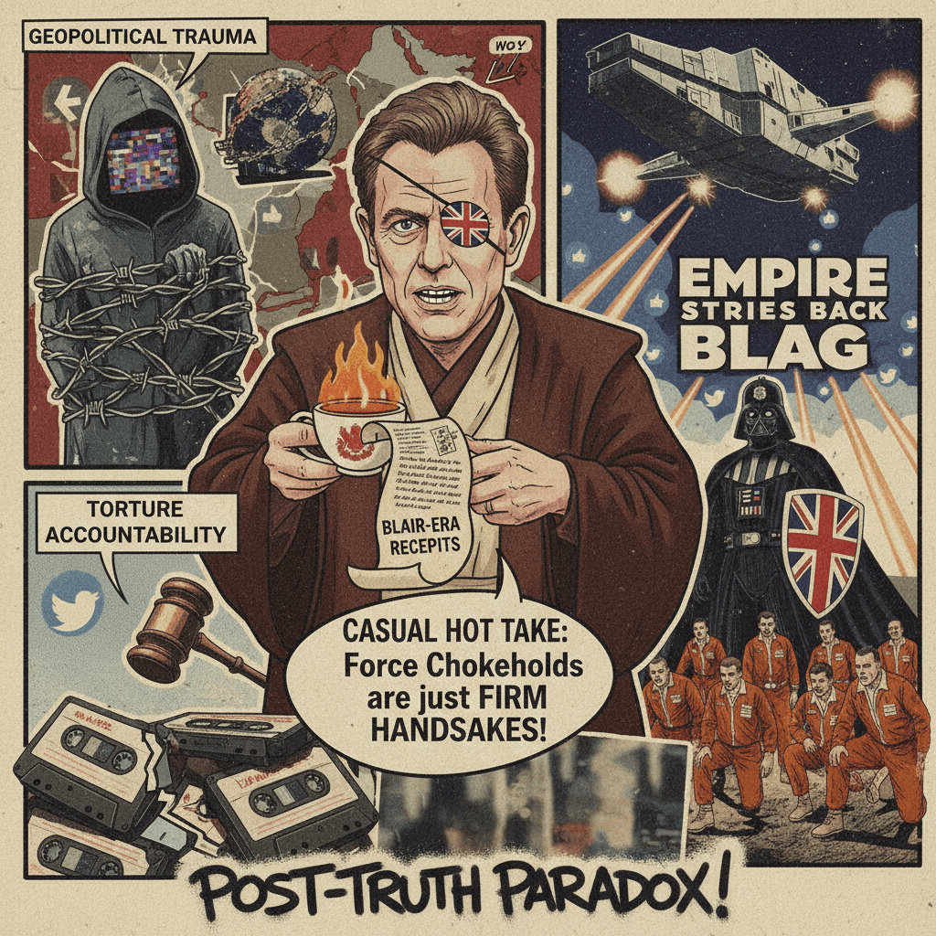 Serious UK torture complicity post masquerading as casual hot take