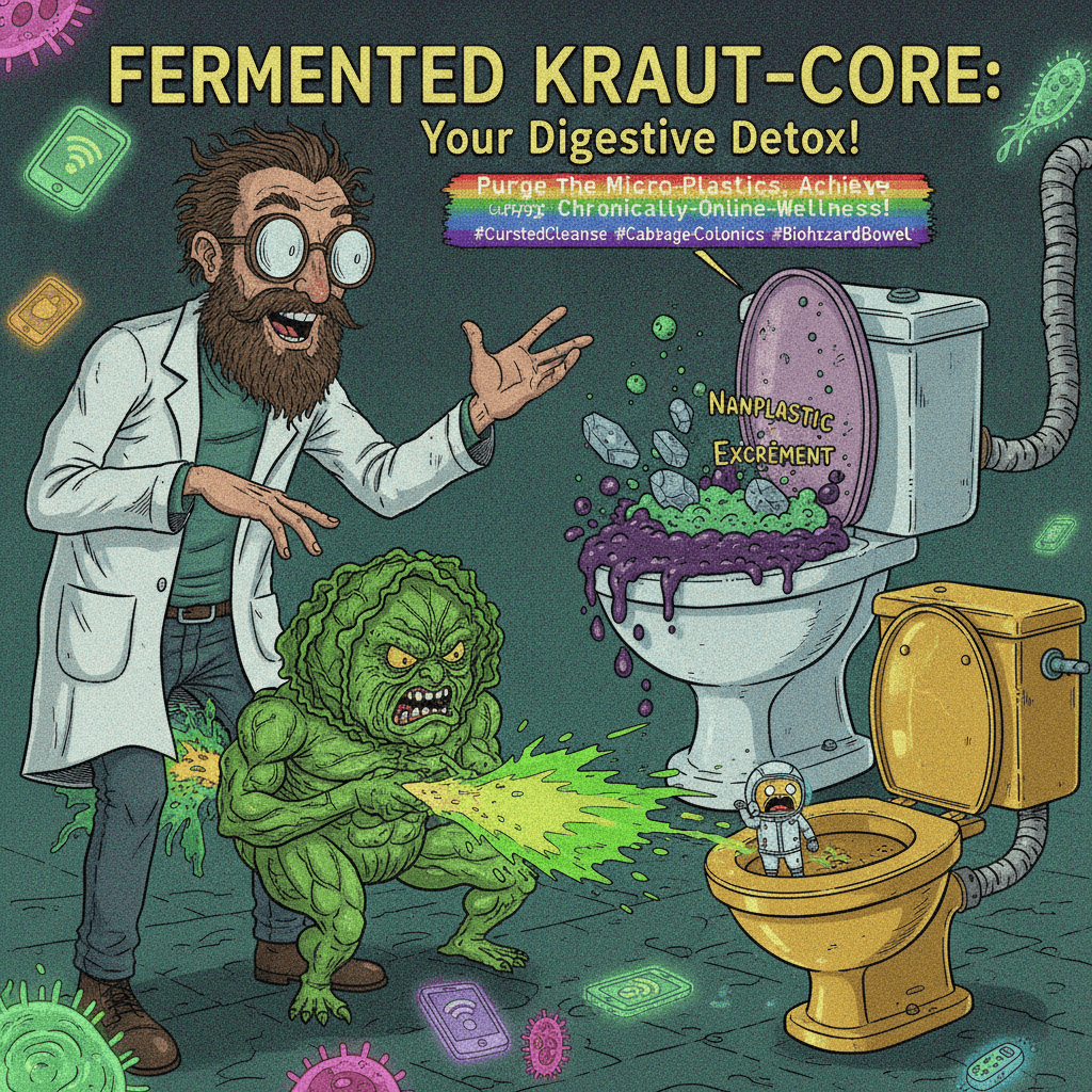 fermented cabbage: nature's biohazard evacuation system