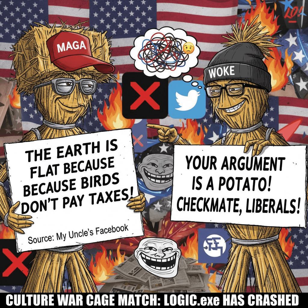 Gotcha logic fails basic reading comprehension test