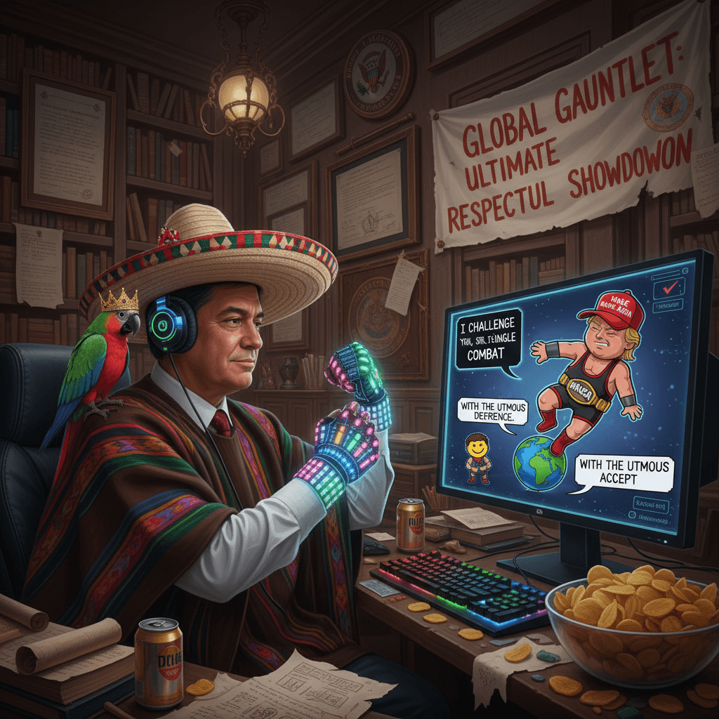 Colombian prez tells Trump to 1v1 him, very respectfully