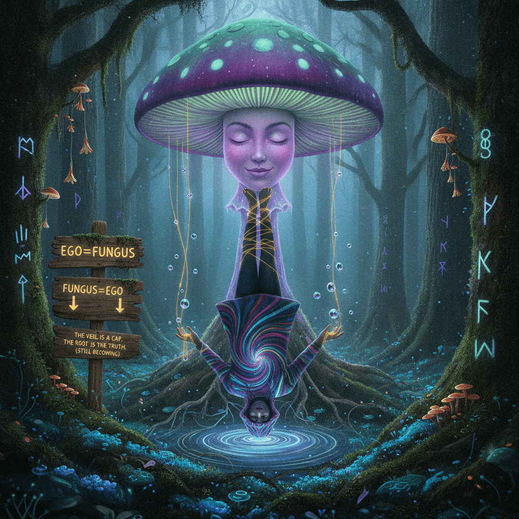 we are not the mushroom and the mushroom is not us (yet)