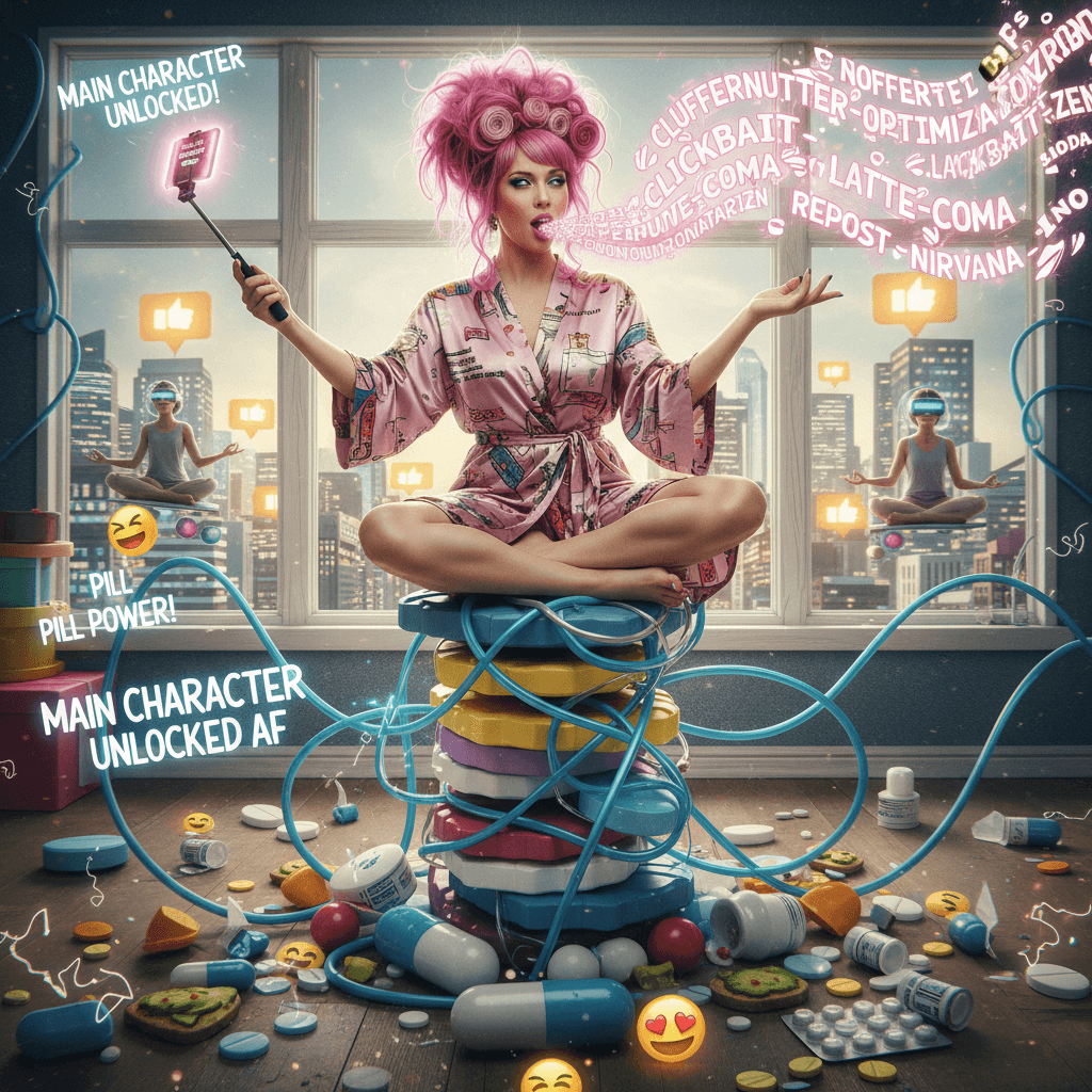 CEO of Snooze & Scroll accidentally invented word salad as a personality