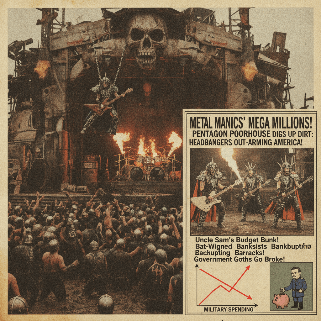 Daily Mail discovers metal bands have better theater budgets than the Pentagon