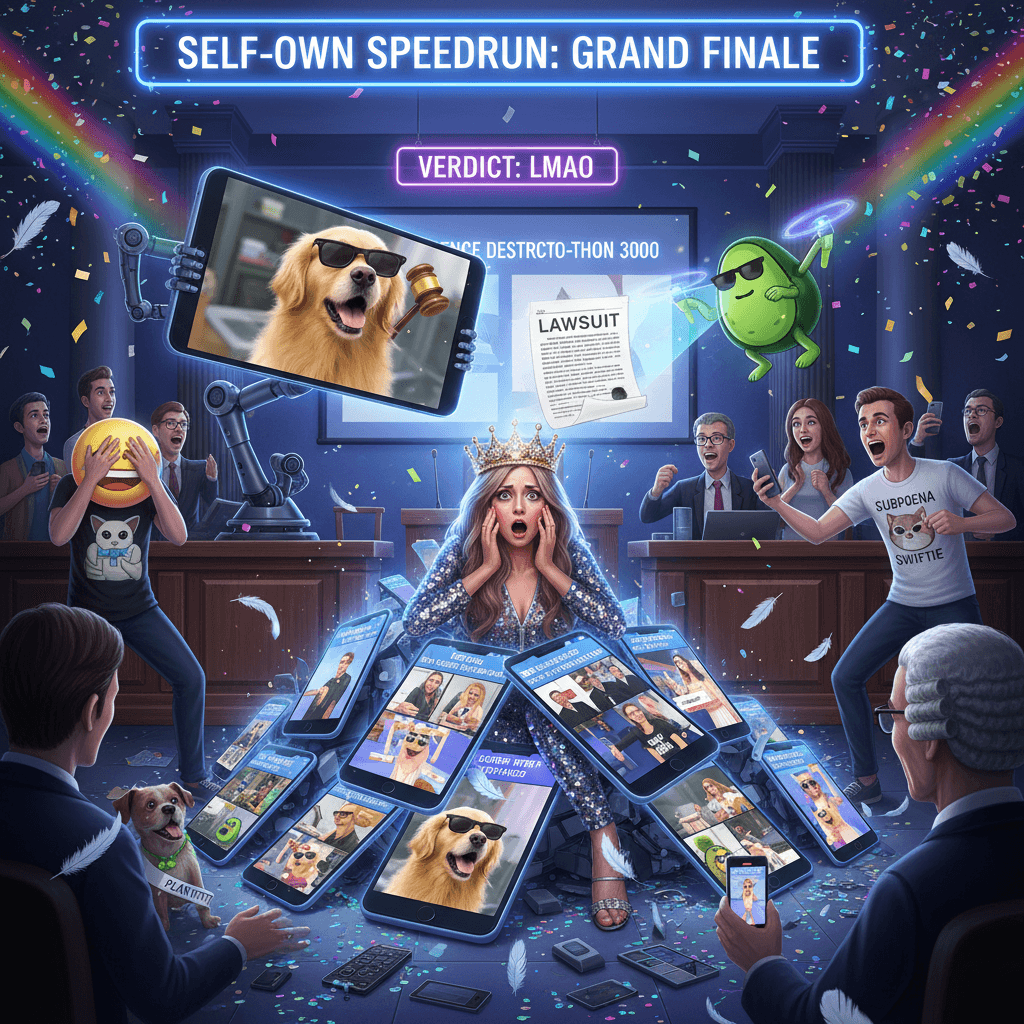 viral TikToker gets destroyed by her own evidence in court lmao