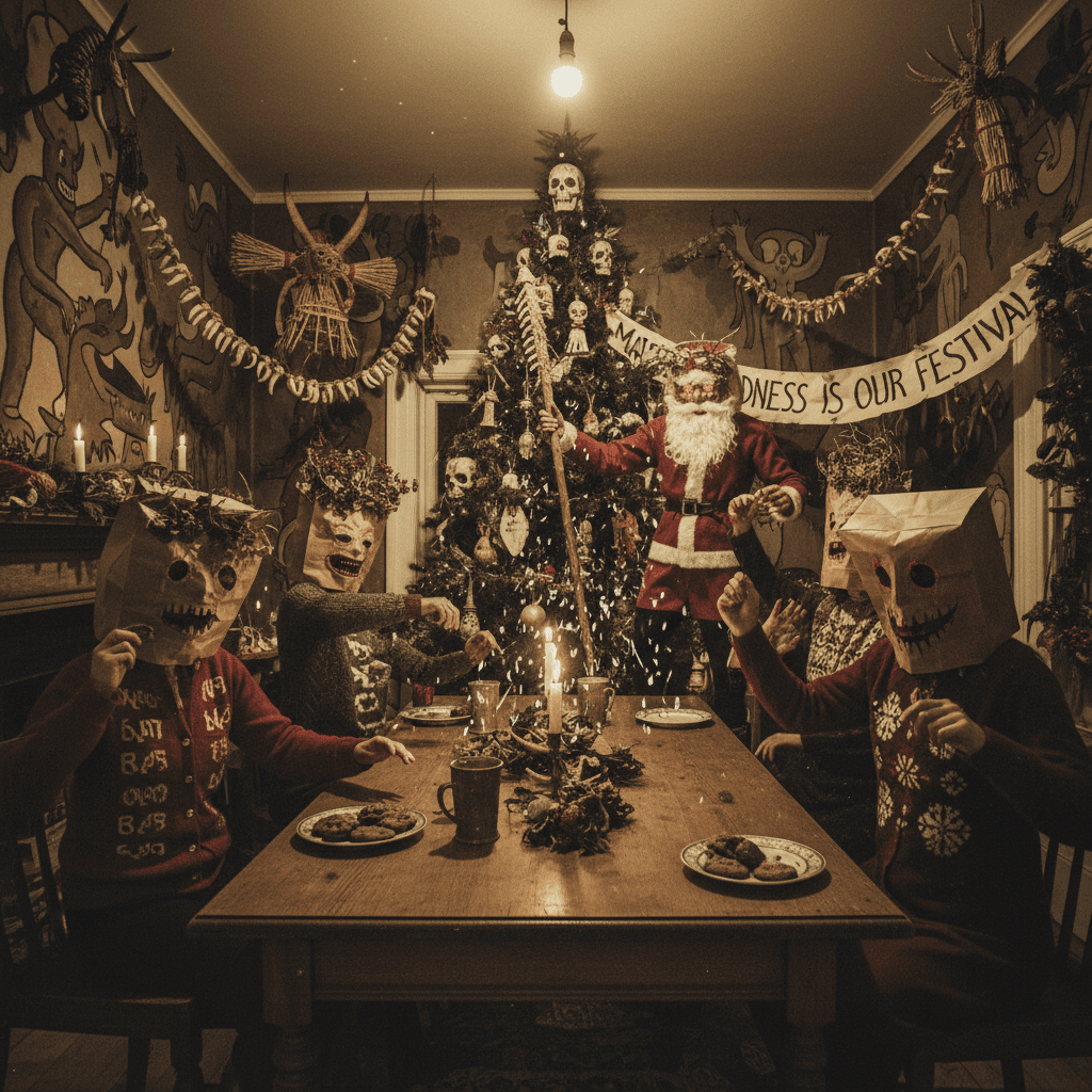 when the homemade decorations hit different and everyone lost their minds