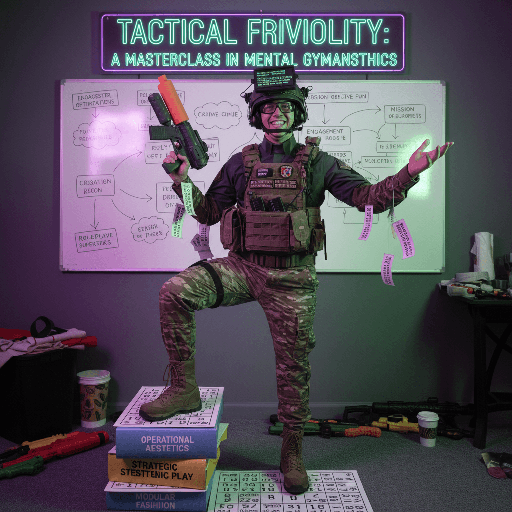calling cosplay "tactical frivolity" to sound smart (it didn't work)