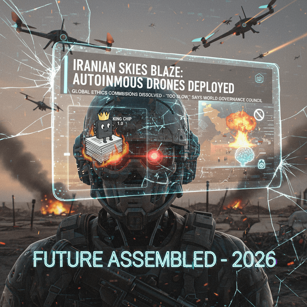 Peak 2026: bombing Iran while banning AI ethics, very normal