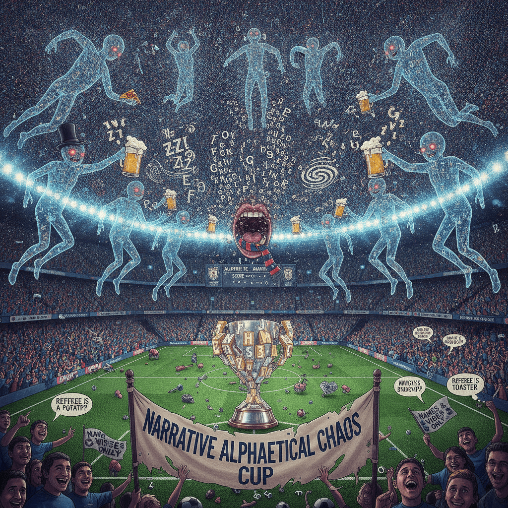 seventeen AI layers turned match commentary into pure alphabetical chaos