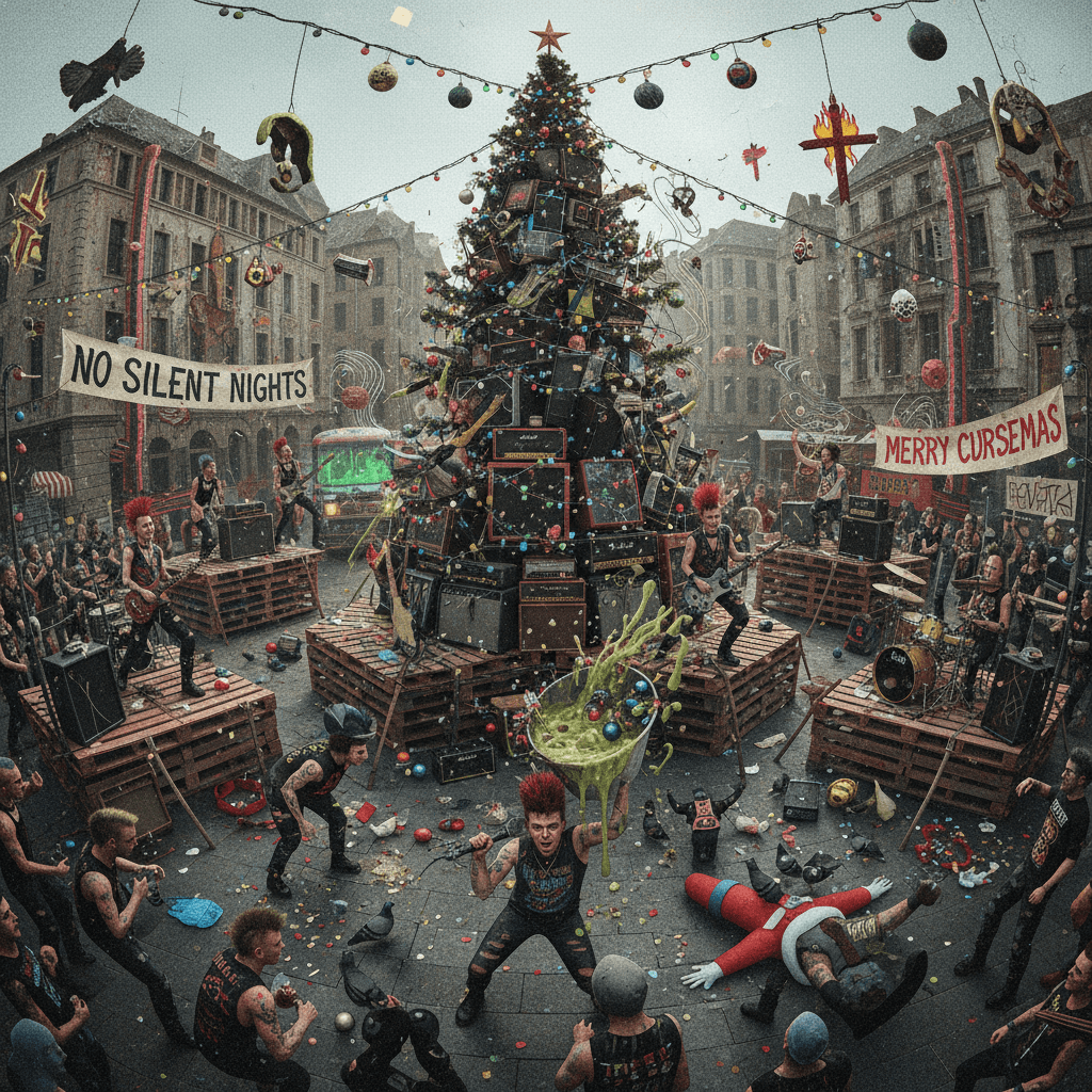 punk christmas ft. maximum chaos and 12 bands who dgaf