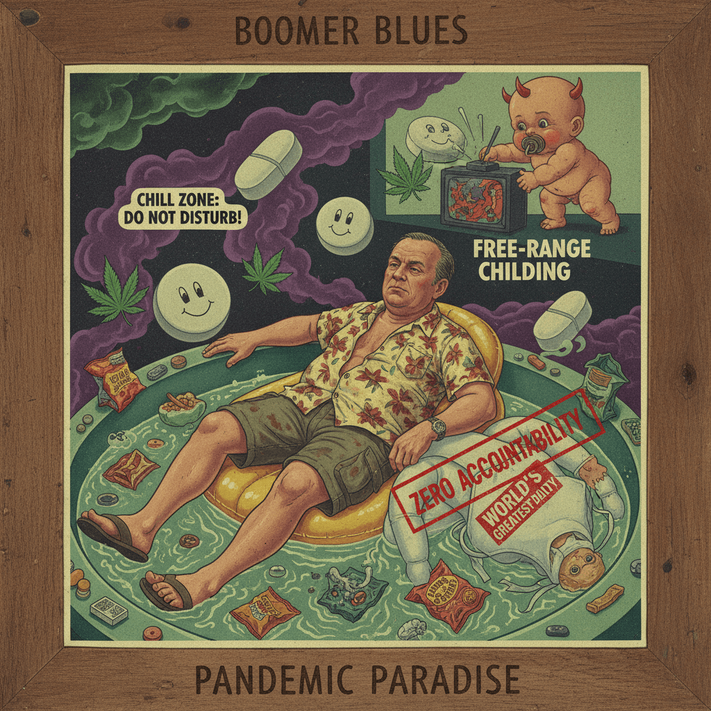 Dad's quarantine survival strategy: benzos, weed, and zero accountability