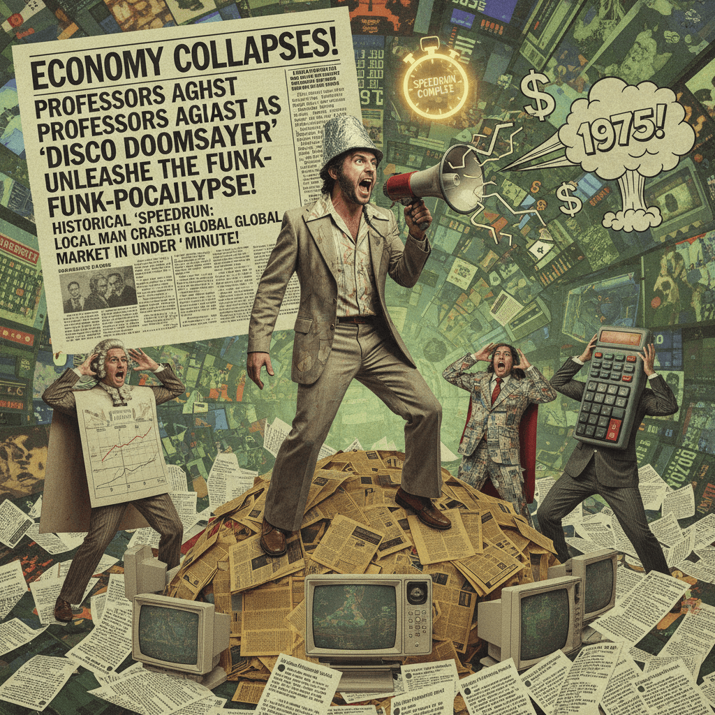 Man yells about 1975 again, economists hate him