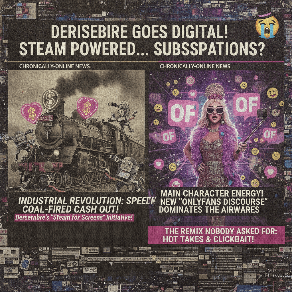 Derbyshire trades steam engines for OF: the remix nobody asked for