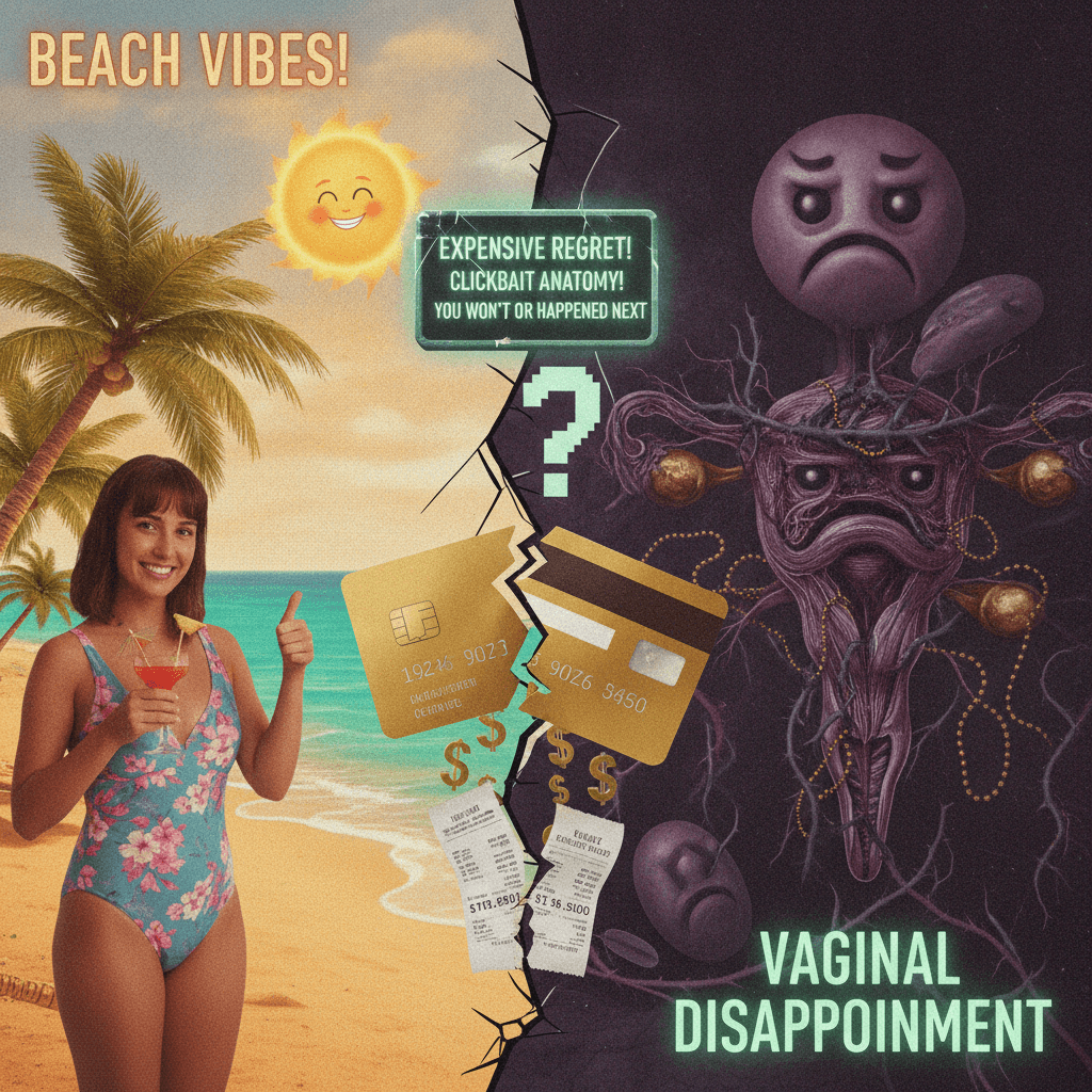 beach vibes meet vaginal disappointment: a cautionary tale
