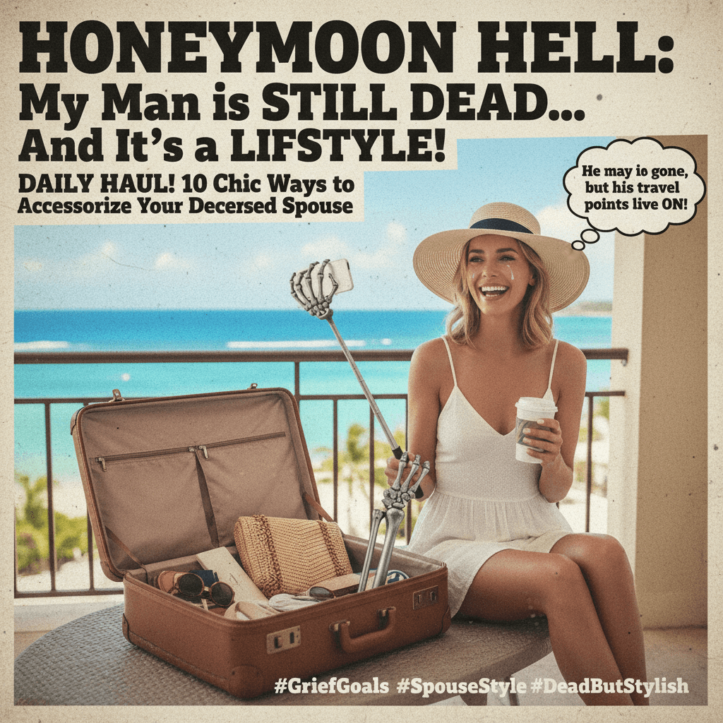 Dead husband, but make it lifestyle section content