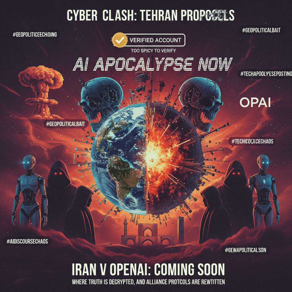 Iran v OpenAI: coming soon to a geopolitical thriller near you