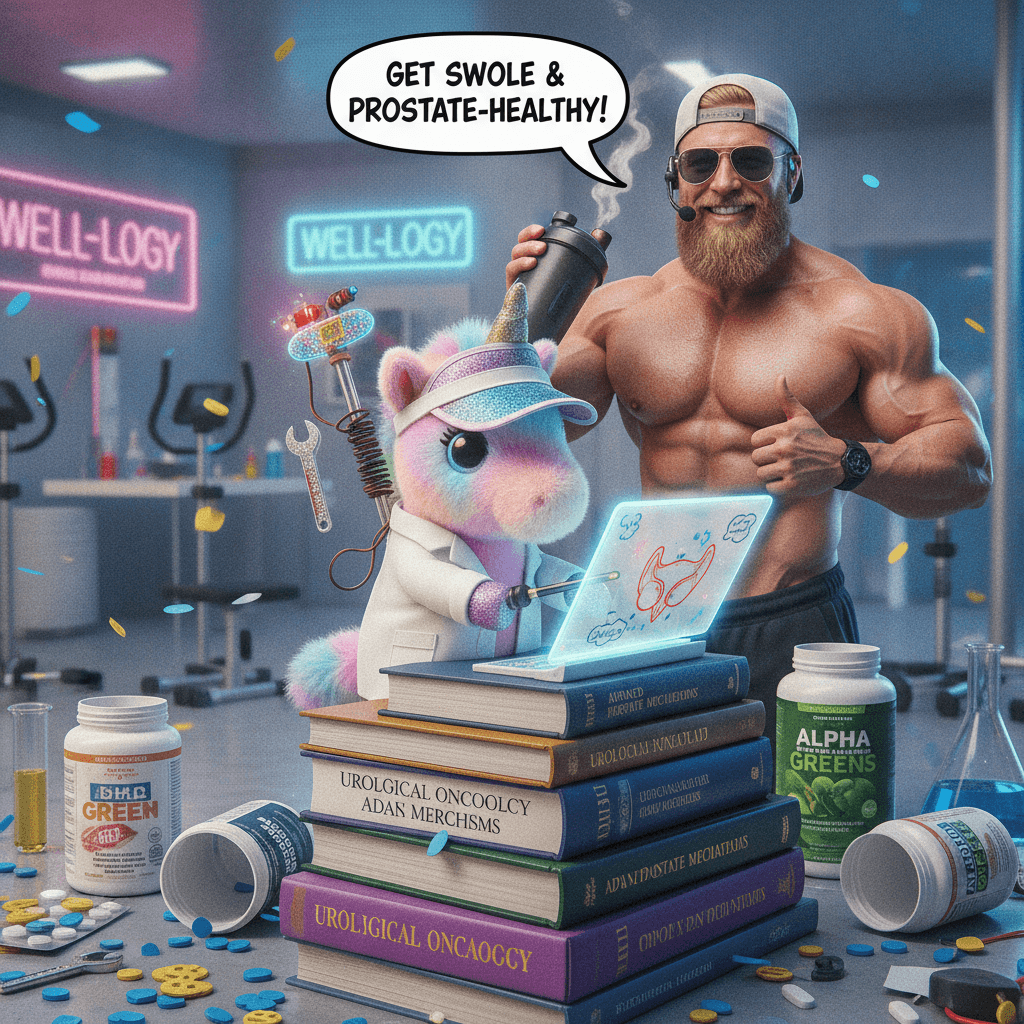 tiny unicorn here to discuss your prostate with science