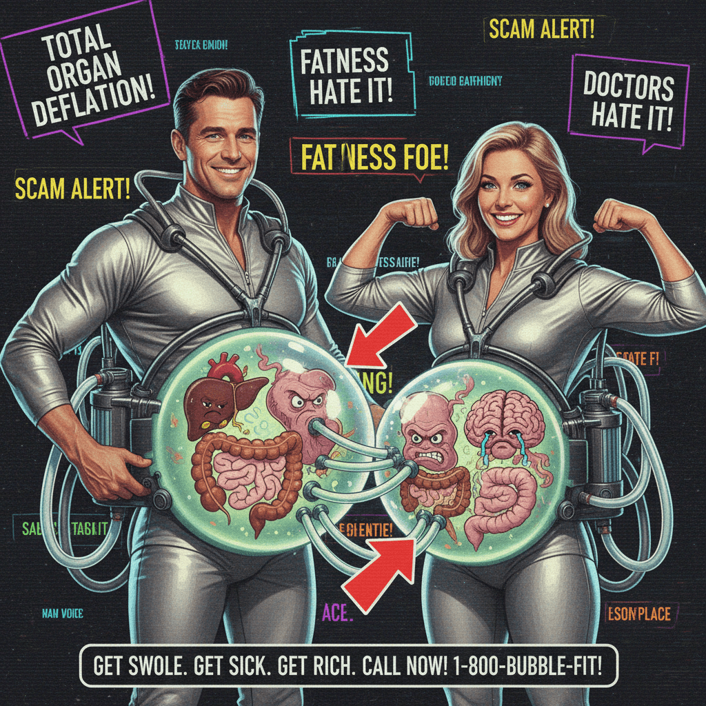 inflate your way to fitness with this one weird trick (your organs hate it)