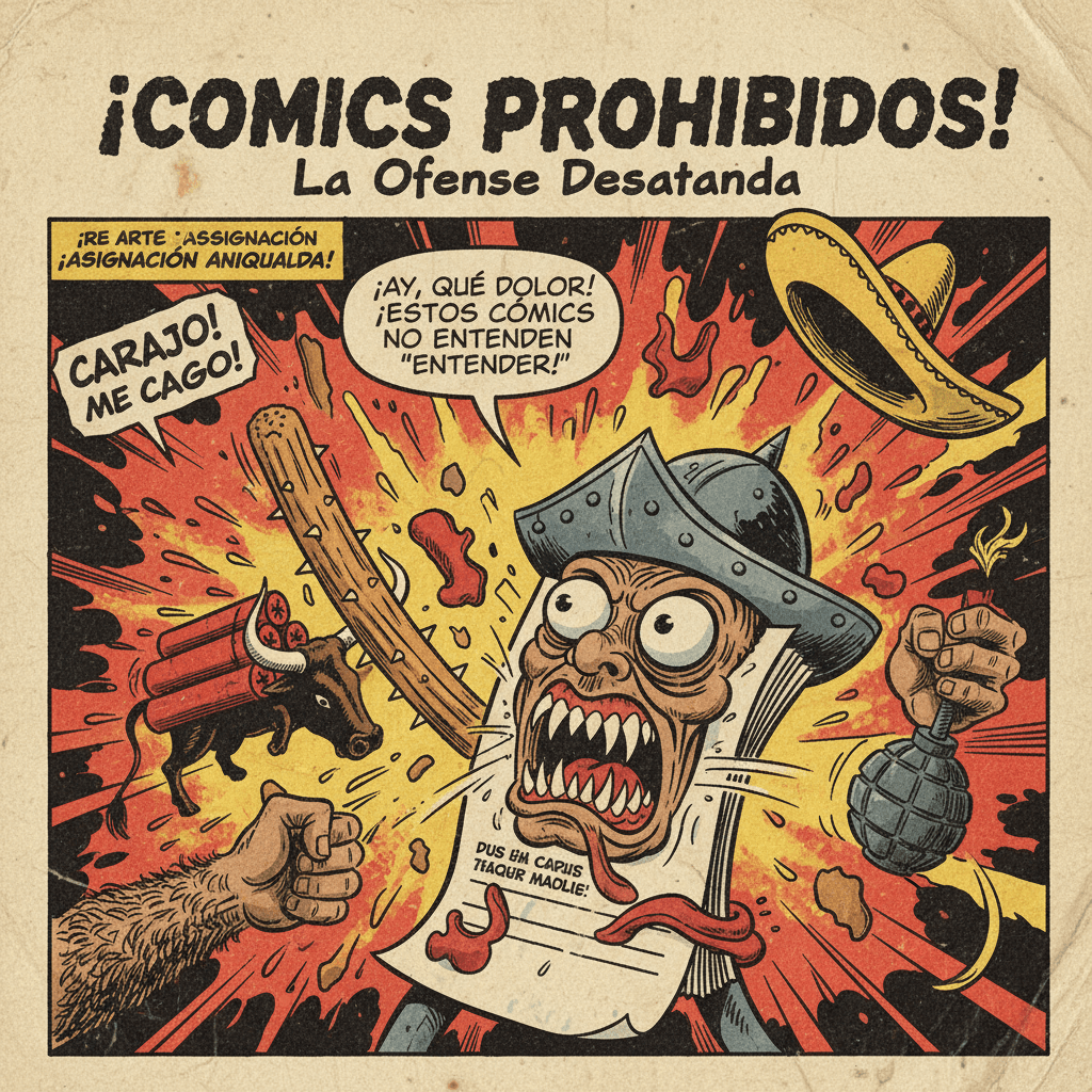 Spanish pulp comics understood the assignment of offensiveness