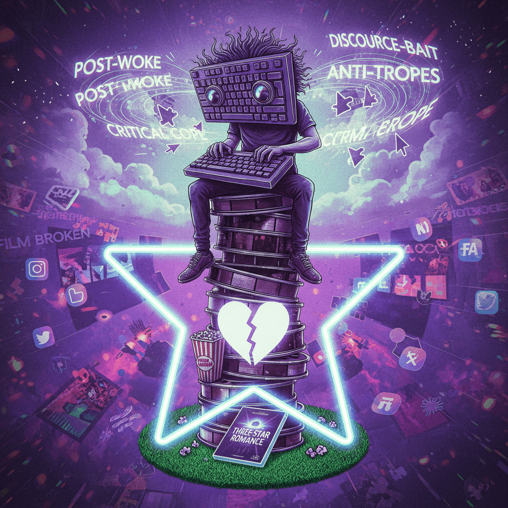 Reviewer tries 'post-woke' as film criticism; touches grass never