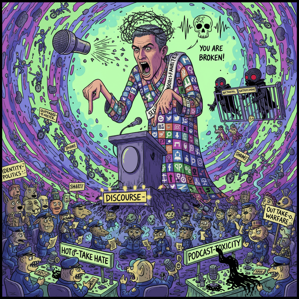 Famous person tells minorities they're morally broken for enforcing laws